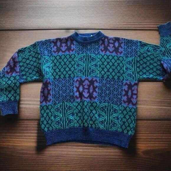 McGregor Other - Vintage Coogi STYLE Sweater Size Large MCGREGOR 90s Geometric Abstract‎ Cosby